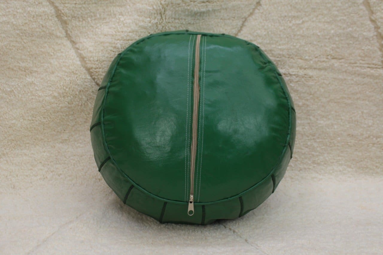 housse de pouf vert