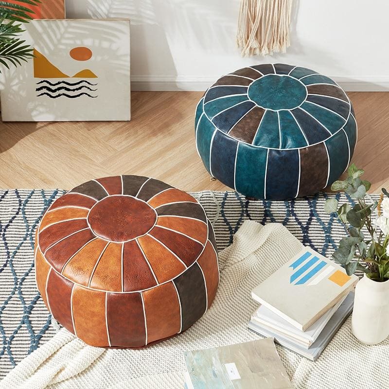 les poufs de salon marocain