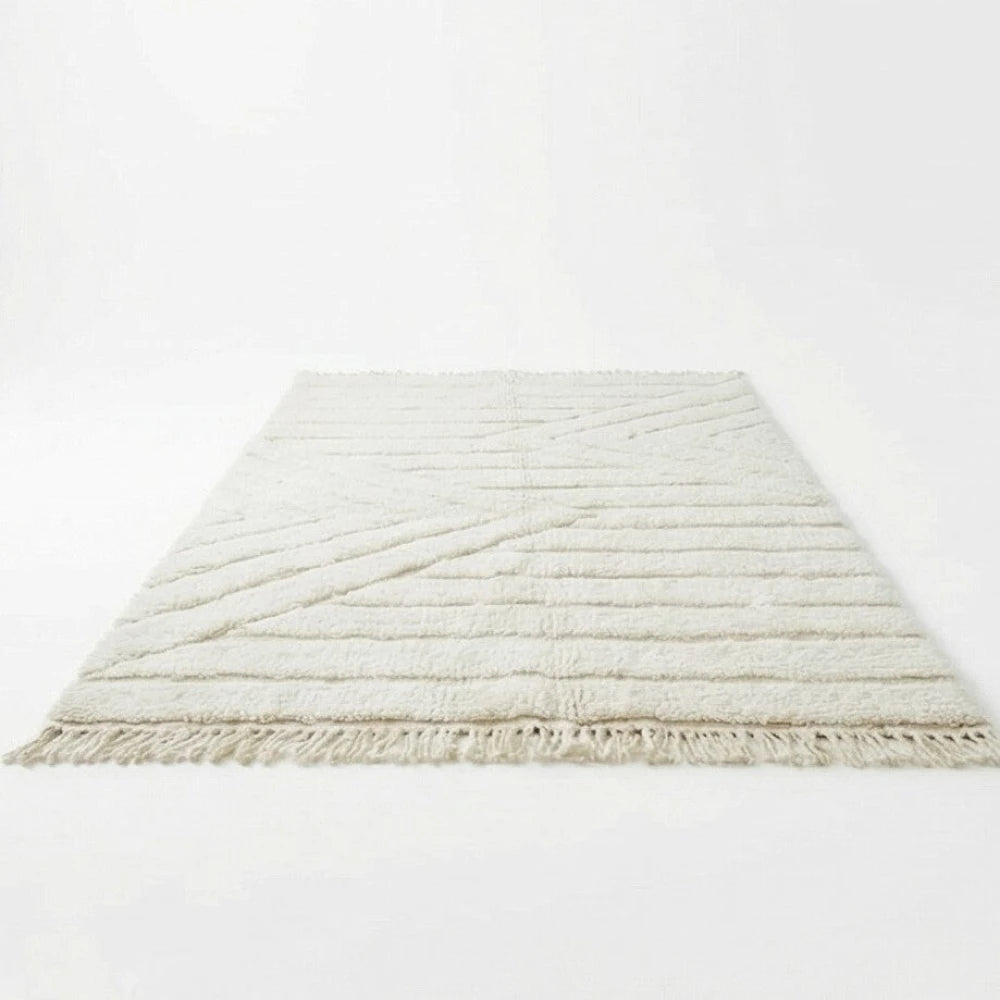 Tapis Beni Ouarain motifs géométriques