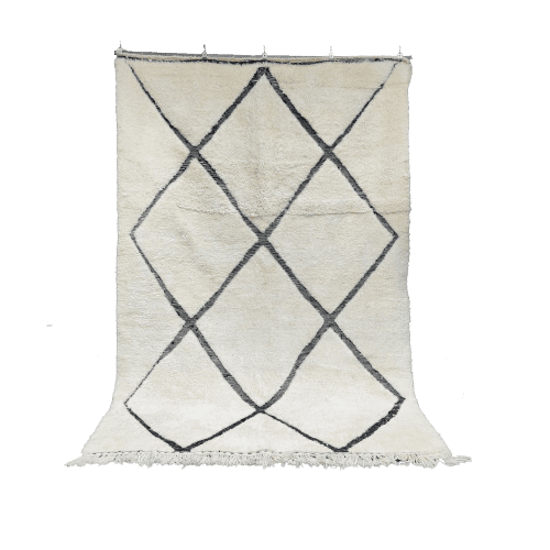tapis berbere losange creux
