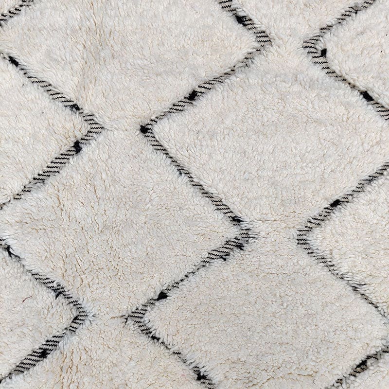 tapis berbere motifs creusés