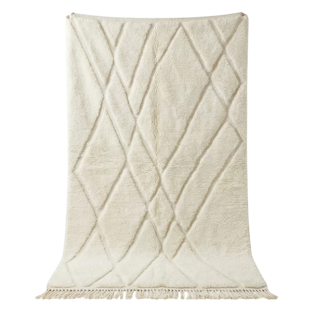 Tapis berbère abstrait épuré Chama