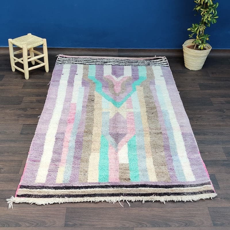 tapis boujad violet