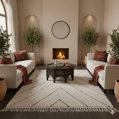 Tapis Berbère de luxe <br> 155x250 cm