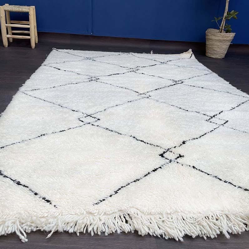 tapis marocain losange