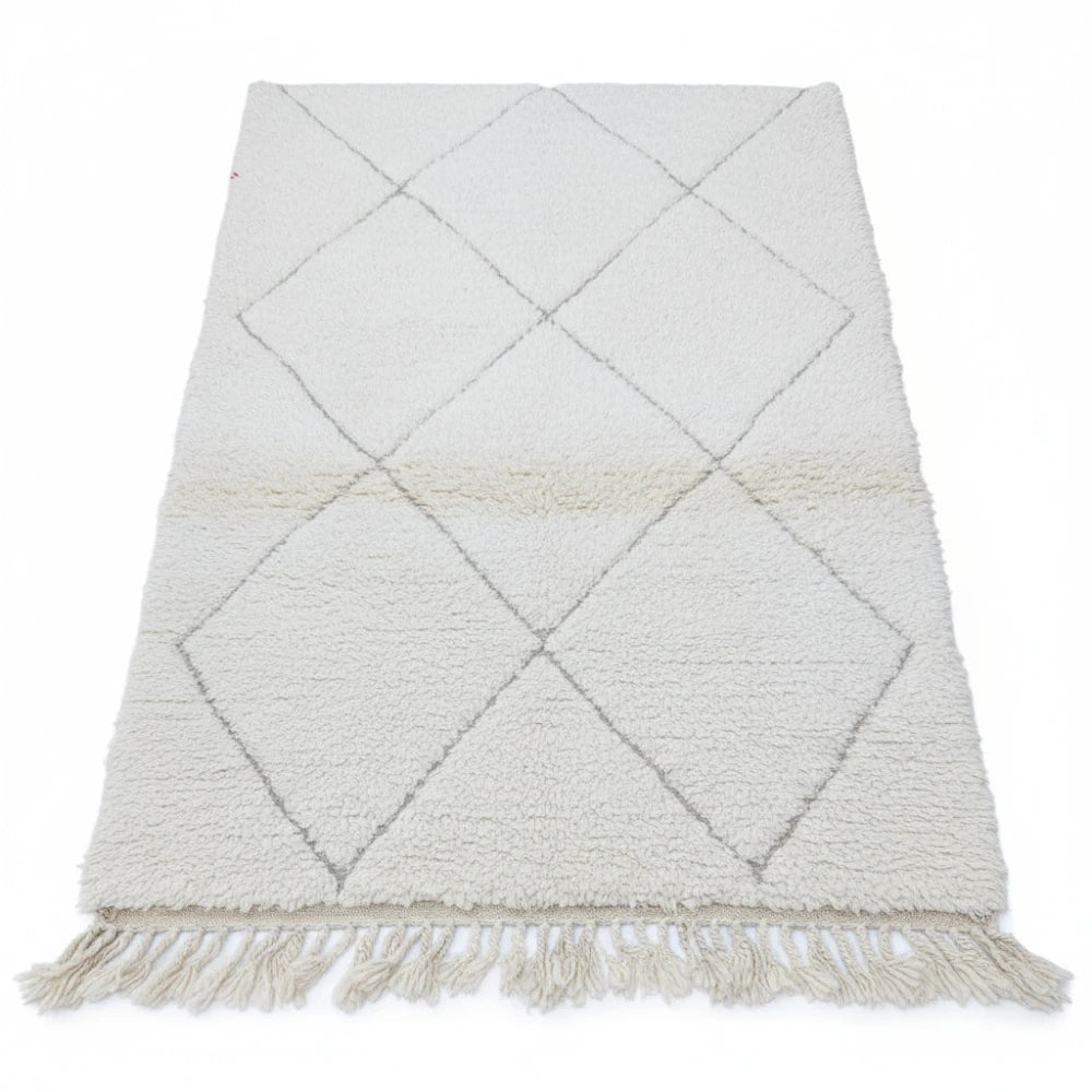 Tapis berbère losanges blancs
