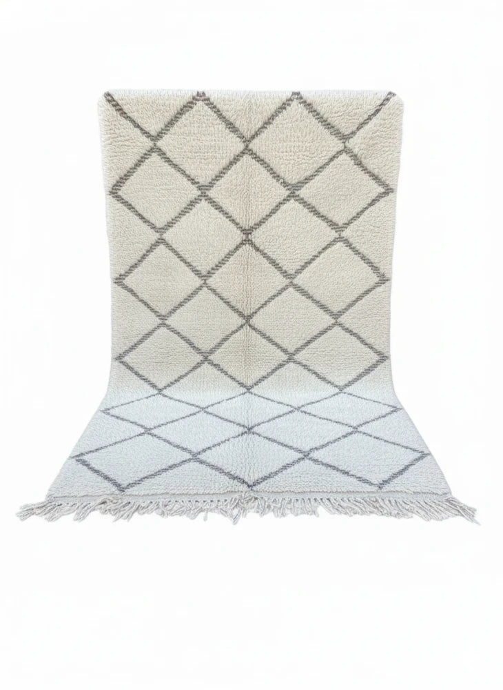 Tapis berbère losanges marron