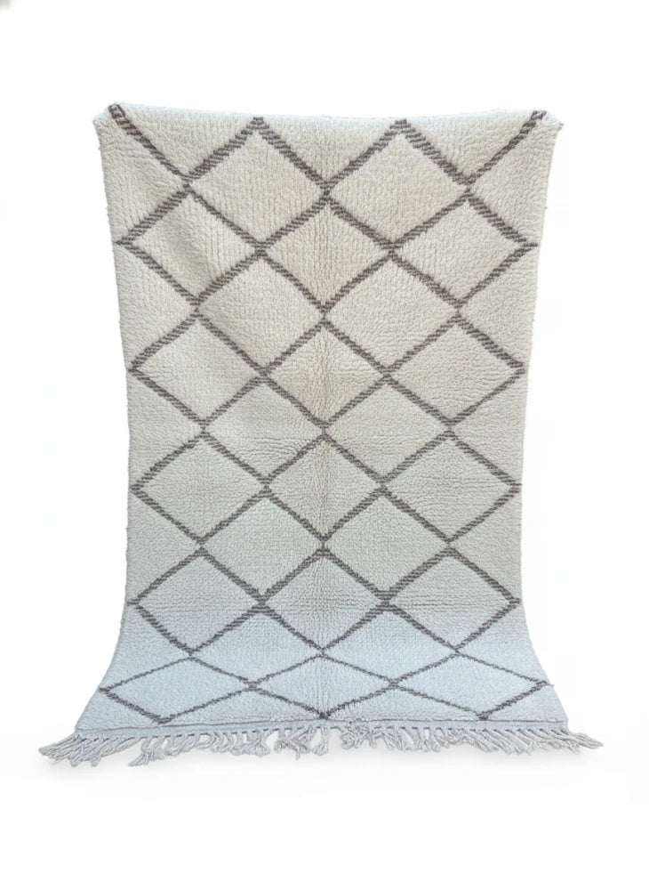 Tapis berbère losanges marron