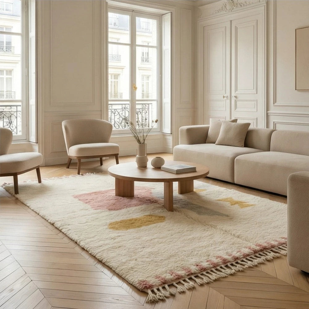 Tapis berbère moderne contemporain