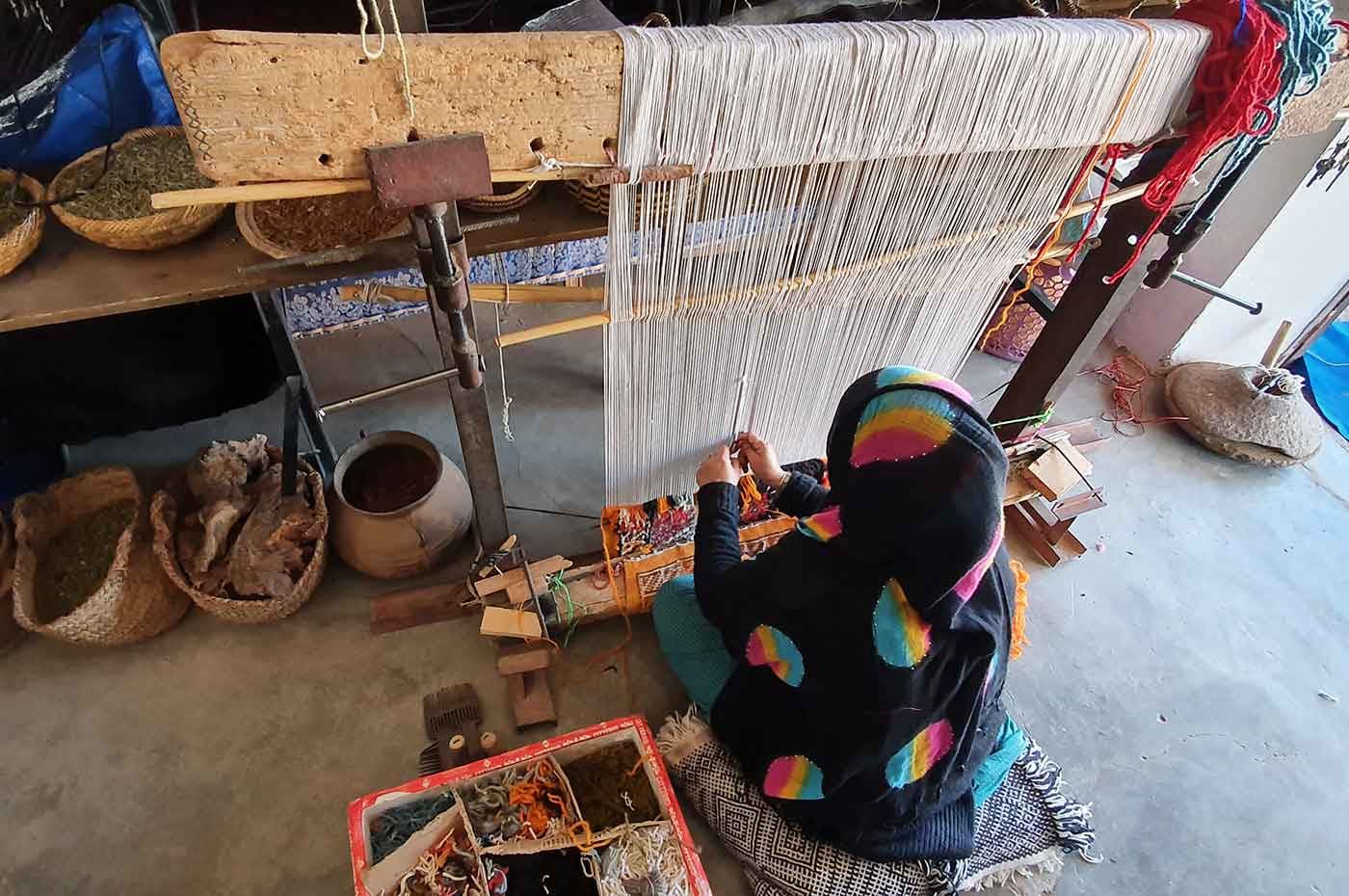 Tapis berbère sur-mesure, Fait-main au Maroc