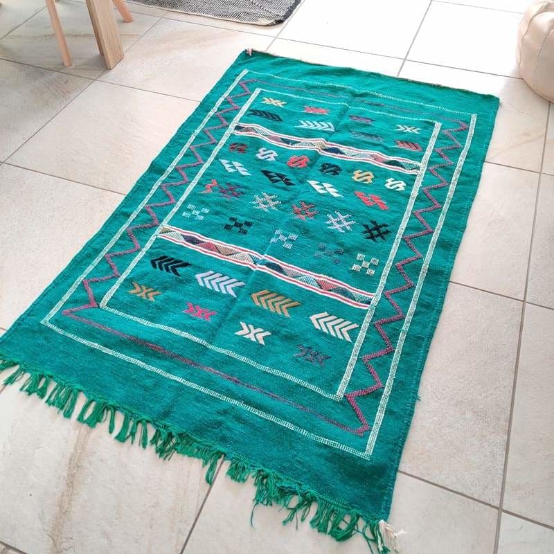 tapis berbere vert