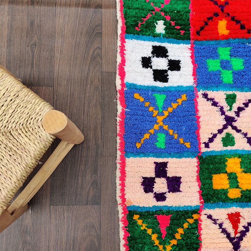 tapis boucherouite marocain