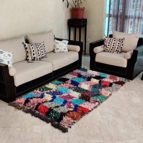 tapis berbere coloré