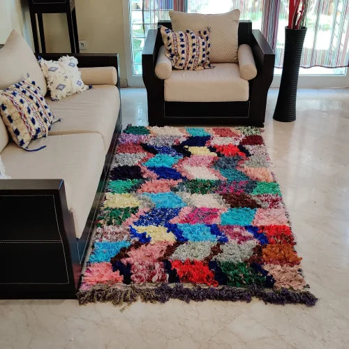 tapis marocain boucherouite