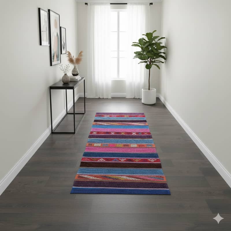 Tapis Couloir Ethnique Berbère <br> 75x240 cm