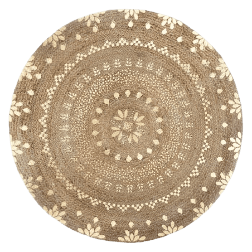 tapis boheme rond