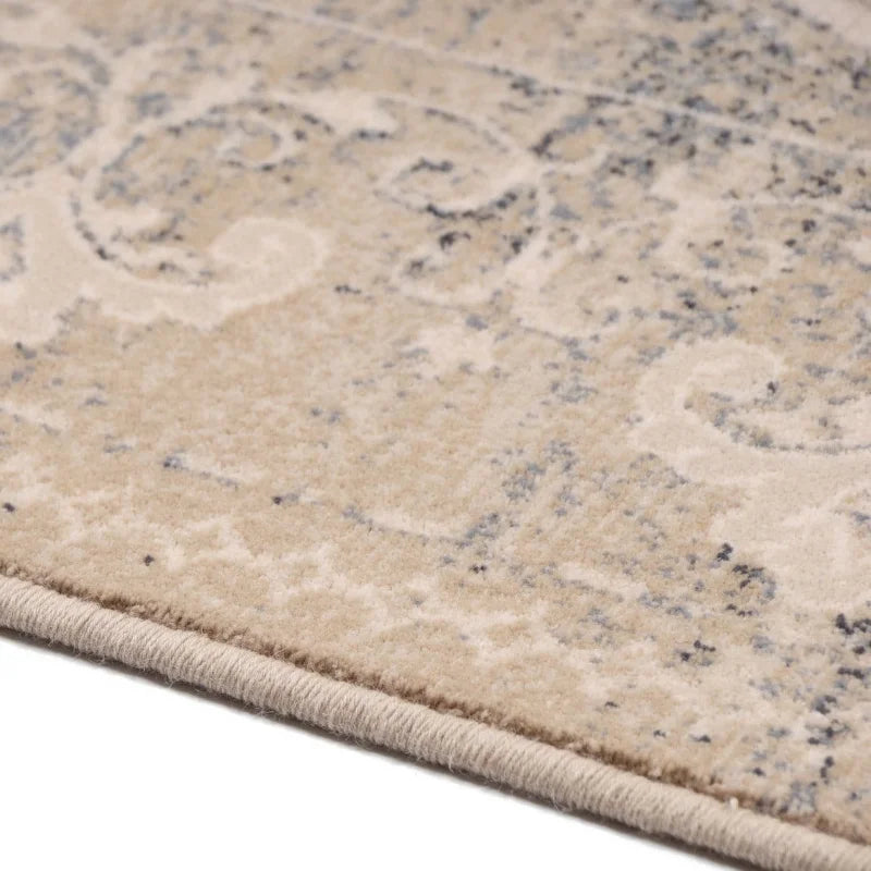 tapis beige laine