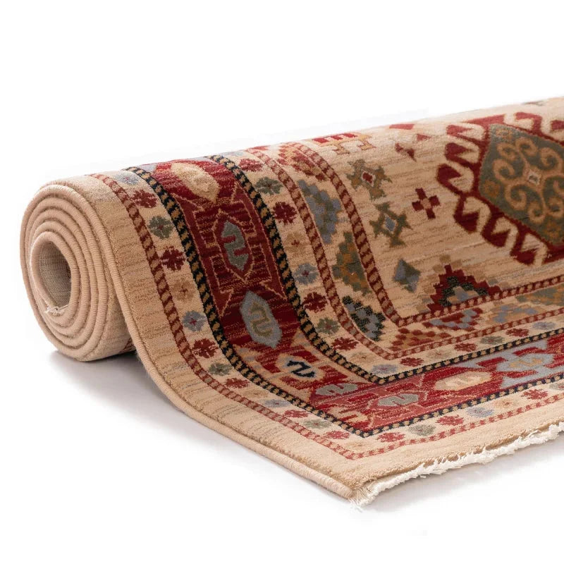 tapis oriental crème