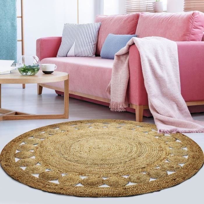 tapis boheme rond