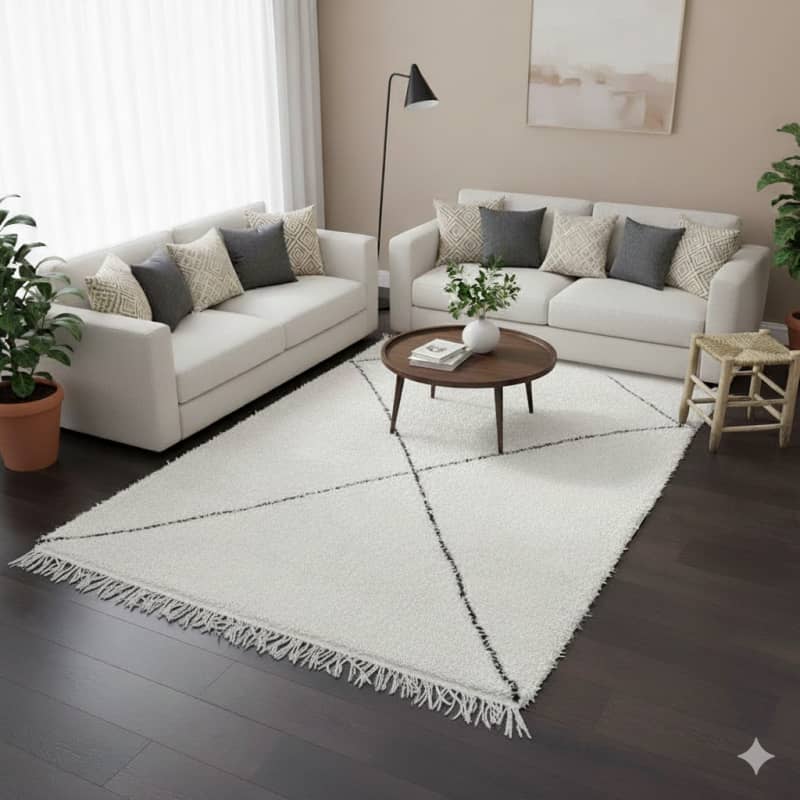 Tapis Marocain Beni Ouarain 140x200 cm