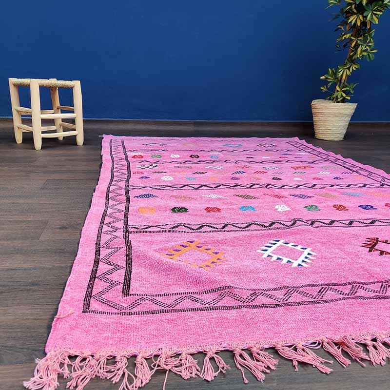 tapis sabra rose