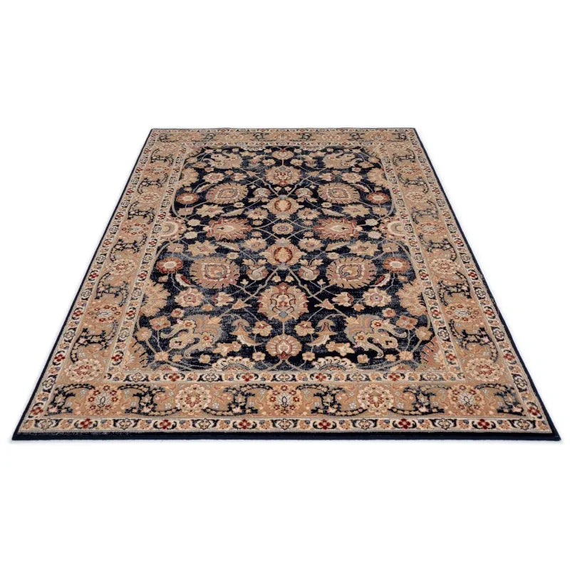 Tapis oriental bleu et rouge 160x230 - Décoration Tapis oriental bleu et rouge 160x230 - Décoration