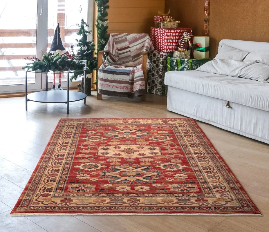 tapis d'orient rouge