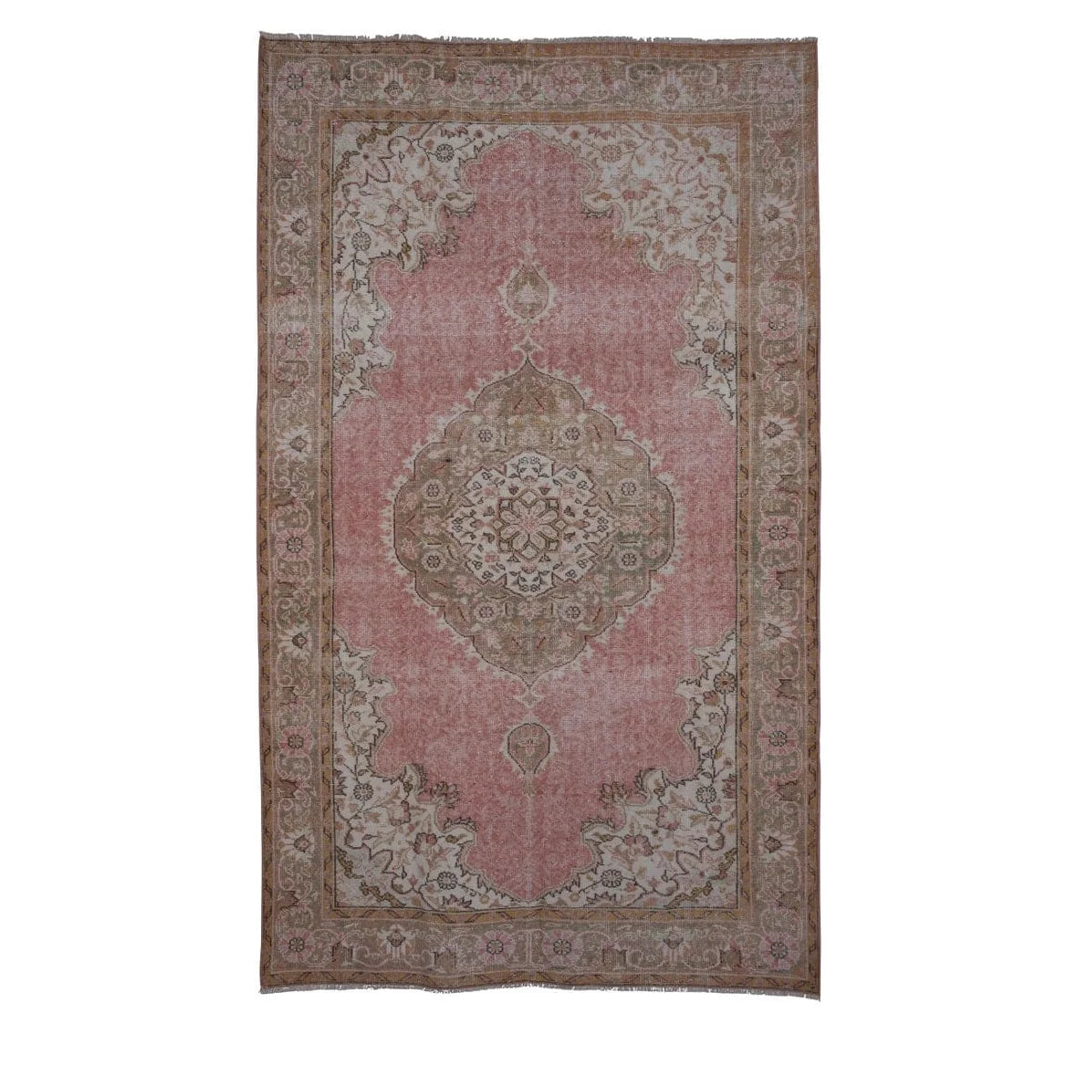 tapis perse rose