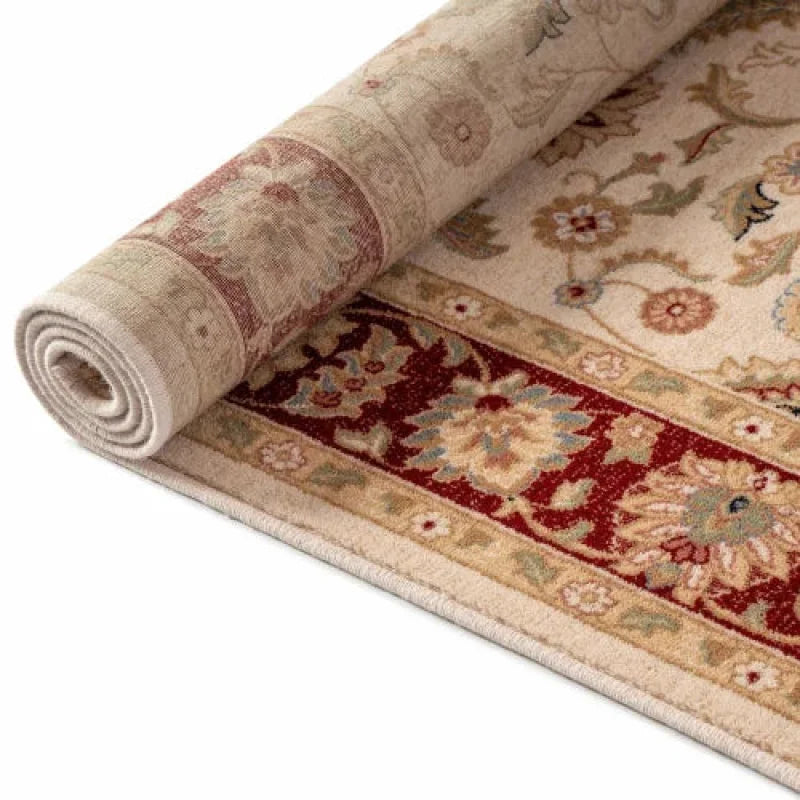 tapis oriental rouge 