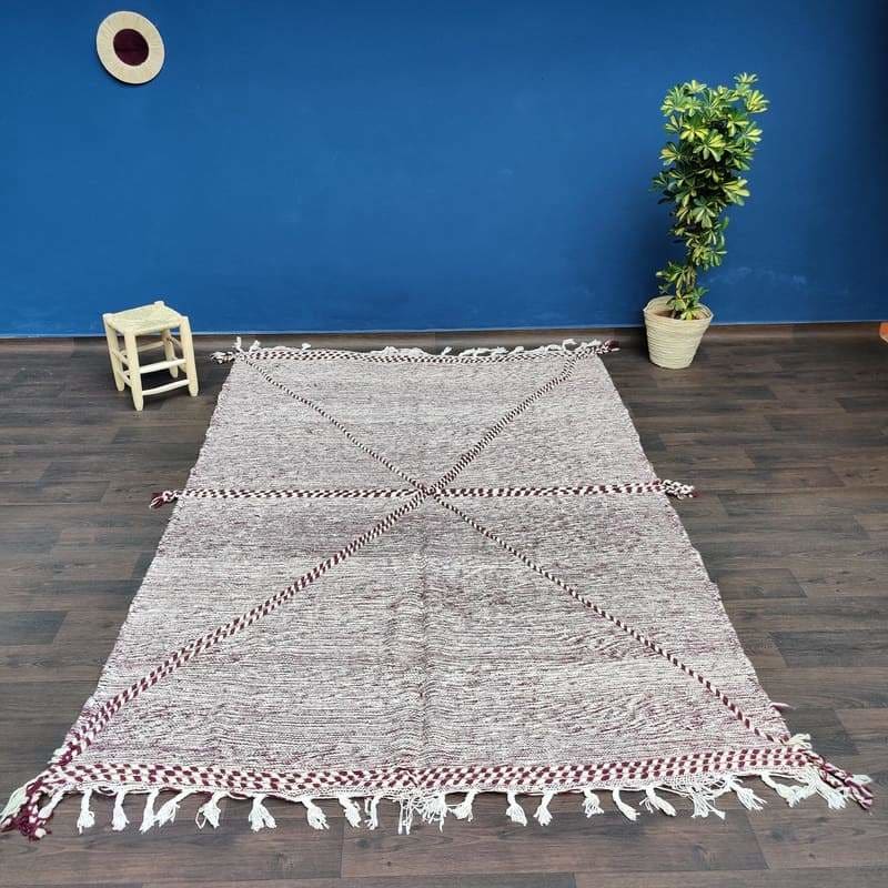 tapis berbere bordeaux