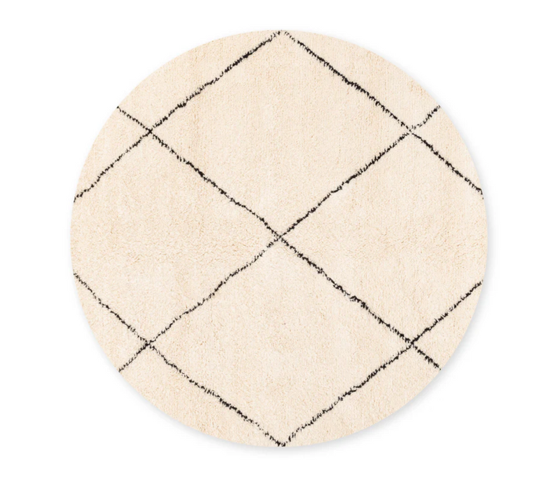 Tapis berbère Rond losanges - Sur mesure