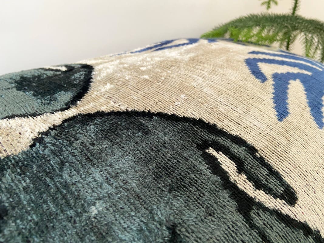 coussin velour 