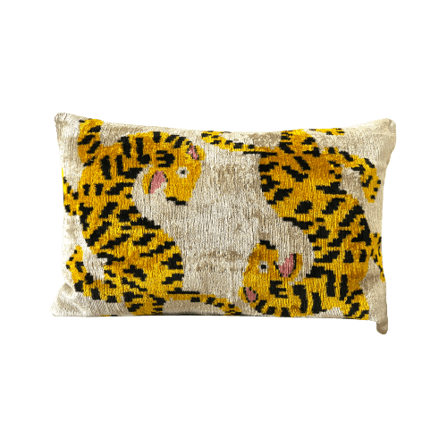 coussin Ikat 