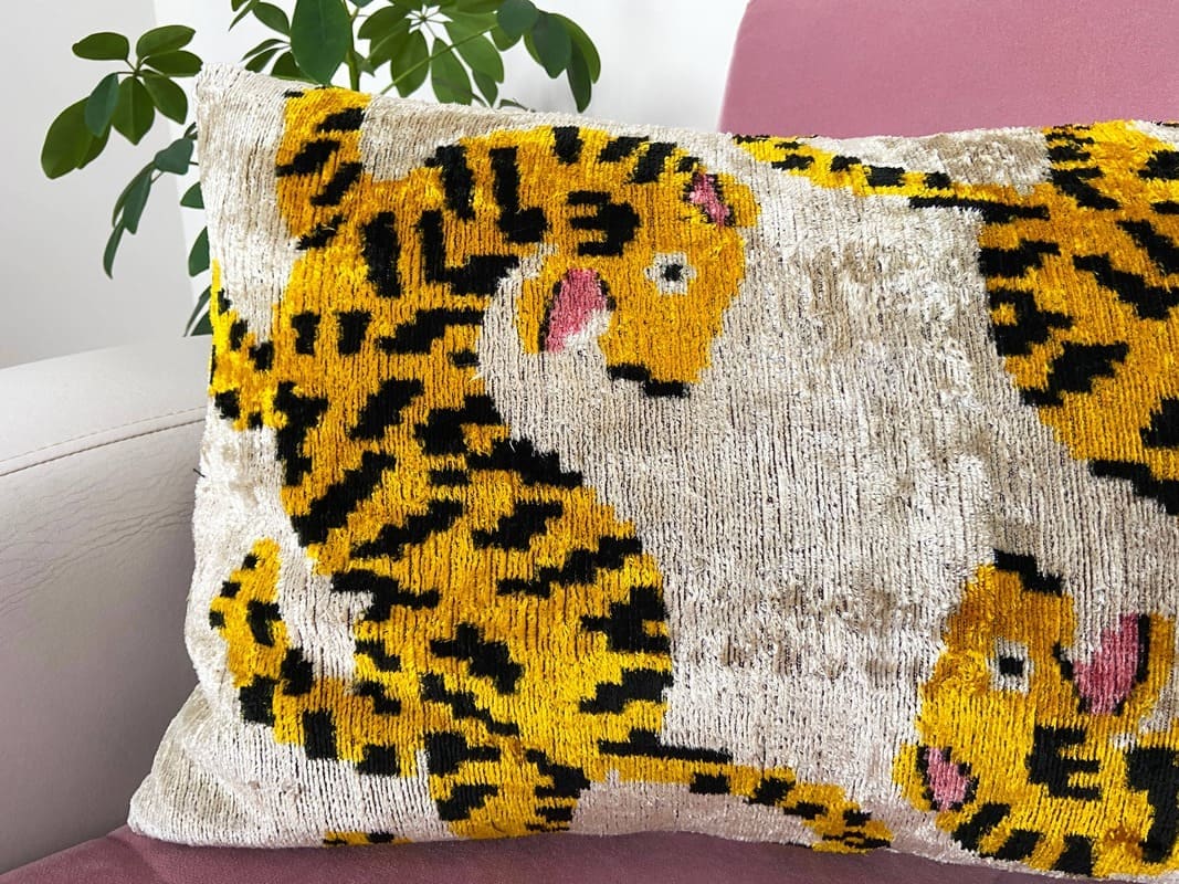 ikat coussin