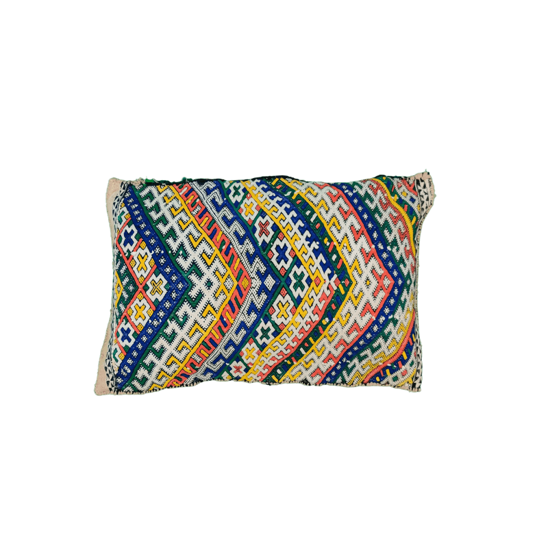 coussin marocain coloré