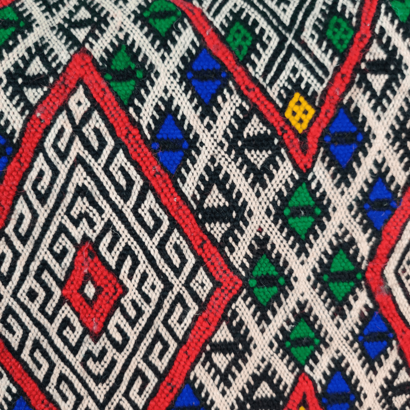 coussin marocain kilim