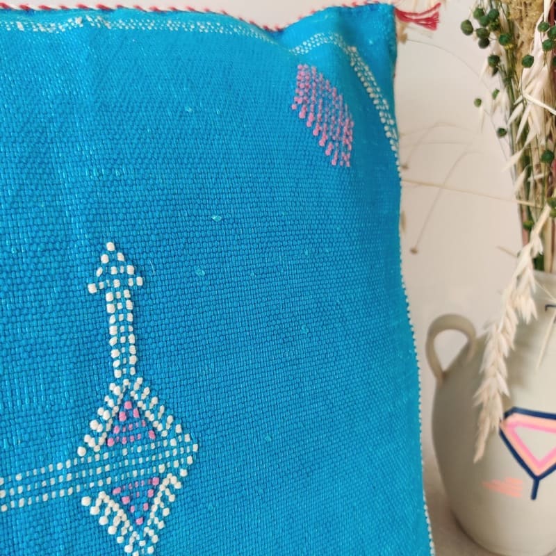 coussin sabra soie de cactus