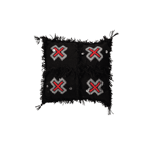 Coussins Marocains Traditionnels - Noir 1 - Coussin