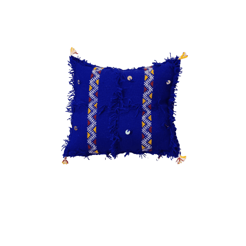 Coussins Marocains Traditionnels - Bleu nuit - Coussin