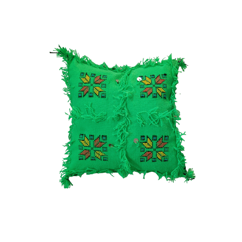 Coussins Marocains Traditionnels - Vert 3 - Coussin