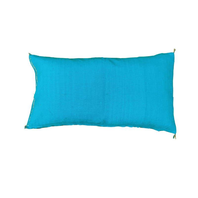 Grand Coussin Sabra Azur berbère