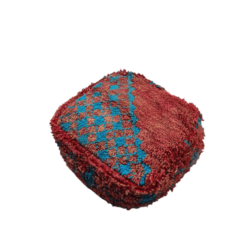 coussin berbere rouge