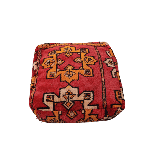 coussin de sol berbere laine