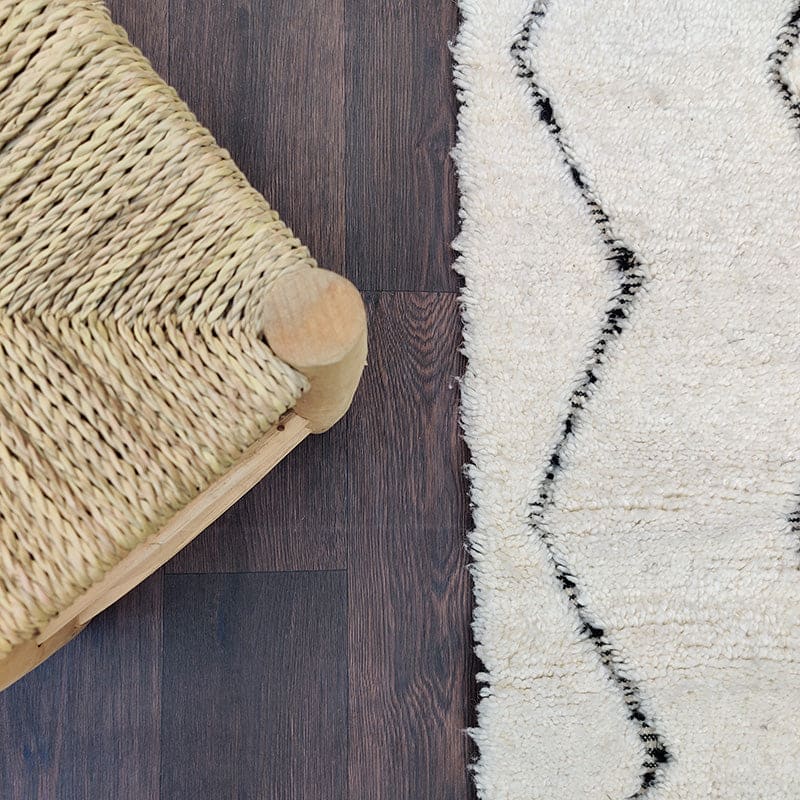 tapis artisanal décoratif