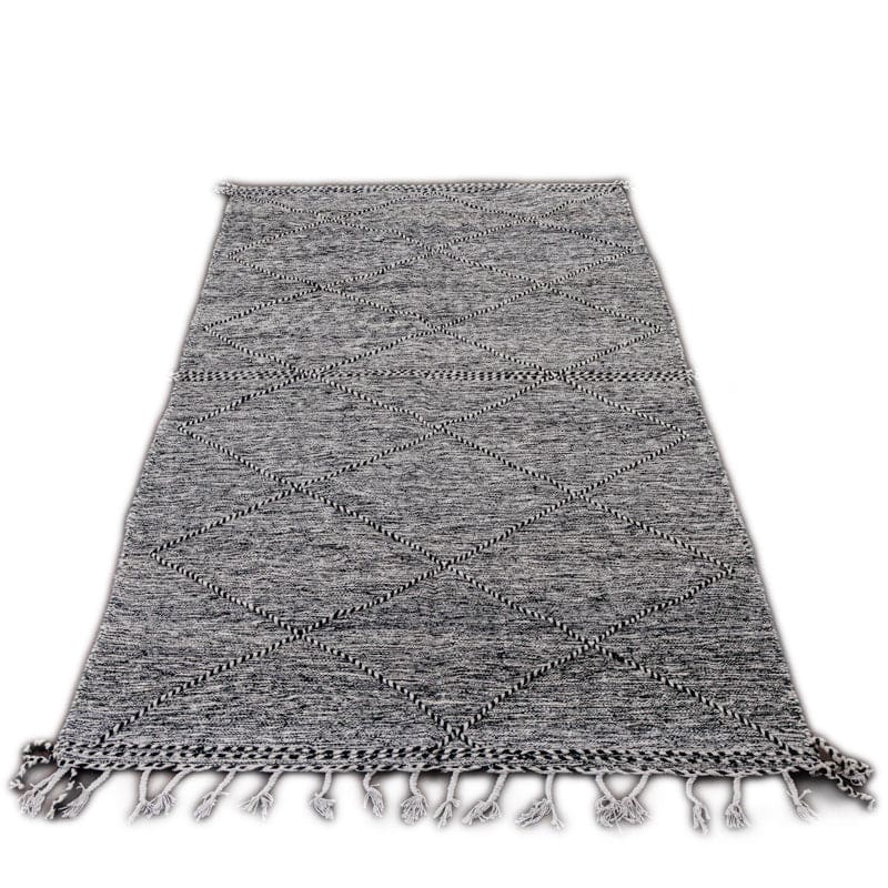 tapis marocain noir