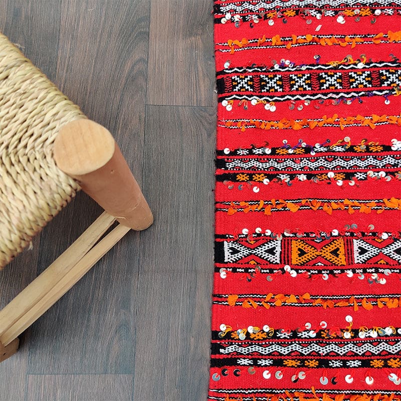 tapis berbere fait main kilim
