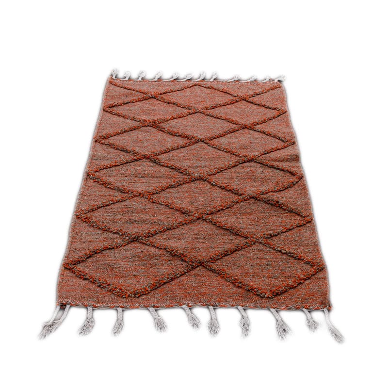 tapis marocain rouge
